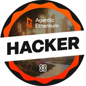 POAP badge for Agentic Ethereum Hackathon Hacker